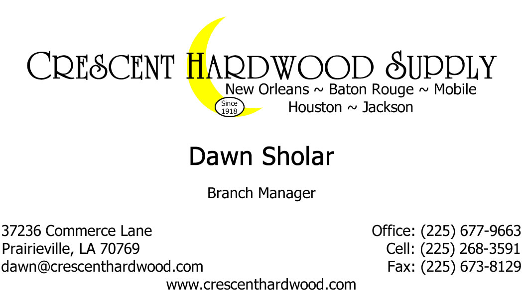 Mail to: Dawn Sholar